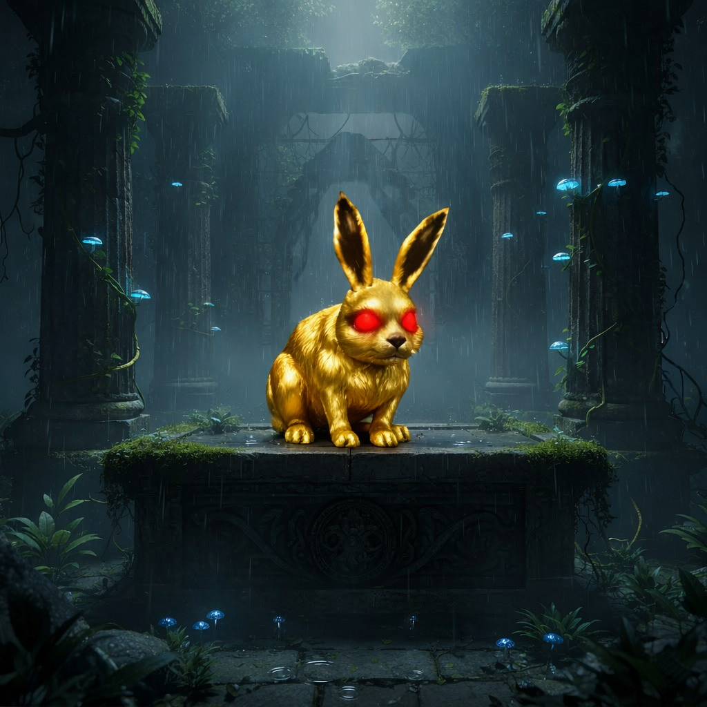 Conejo 1 Golden de la invasion