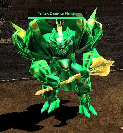 Tantalo elemental de planta
