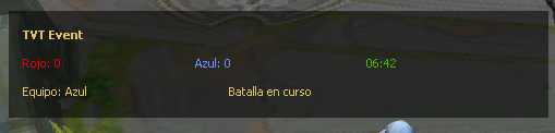 Ventana del TVT con tiempo y kills
